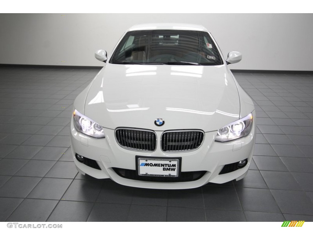 2013 3 Series 335i Convertible - Alpine White / Saddle Brown photo #6