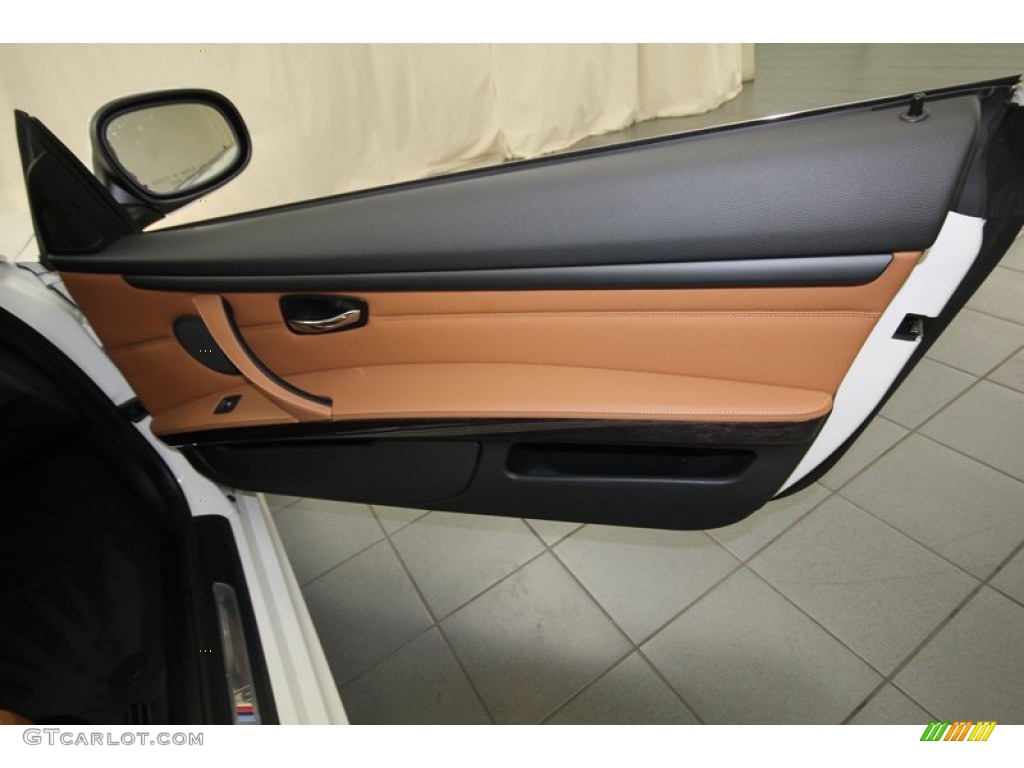 2013 3 Series 335i Convertible - Alpine White / Saddle Brown photo #37