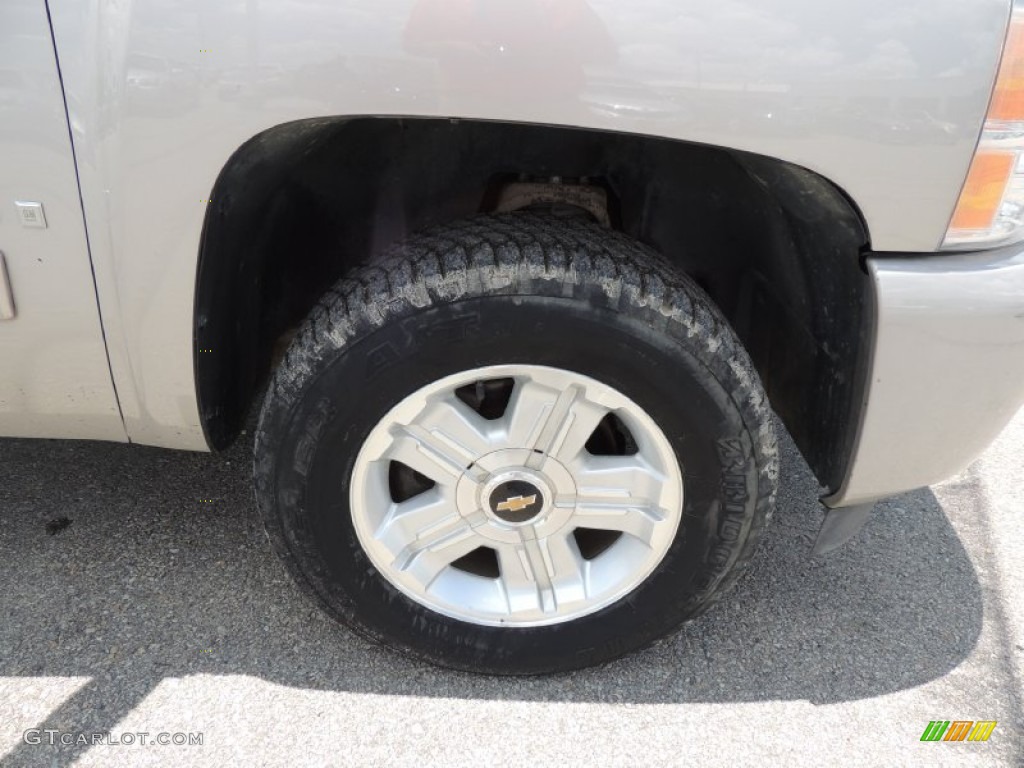 2008 Silverado 1500 Z71 Crew Cab 4x4 - Silver Birch Metallic / Light Titanium/Dark Titanium photo #23