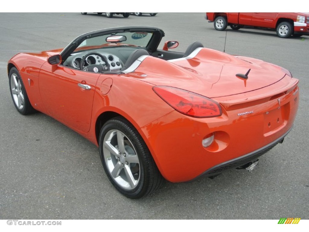 Brazen Orange 2009 Pontiac Solstice Roadster Exterior Photo #81784212
