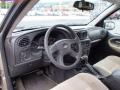 Light Cashmere/Ebony 2005 Chevrolet TrailBlazer LS 4x4 Interior Color