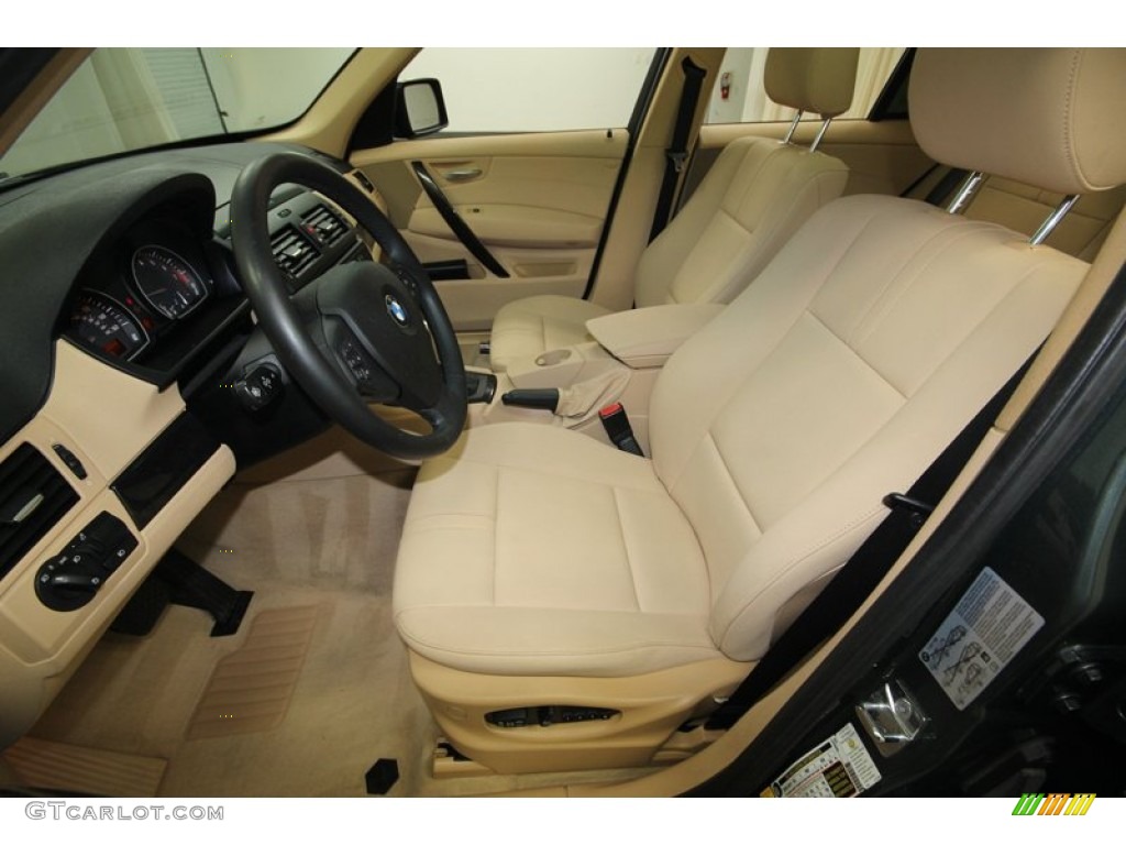 2007 X3 3.0si - Highland Green Metallic / Sand Beige photo #3