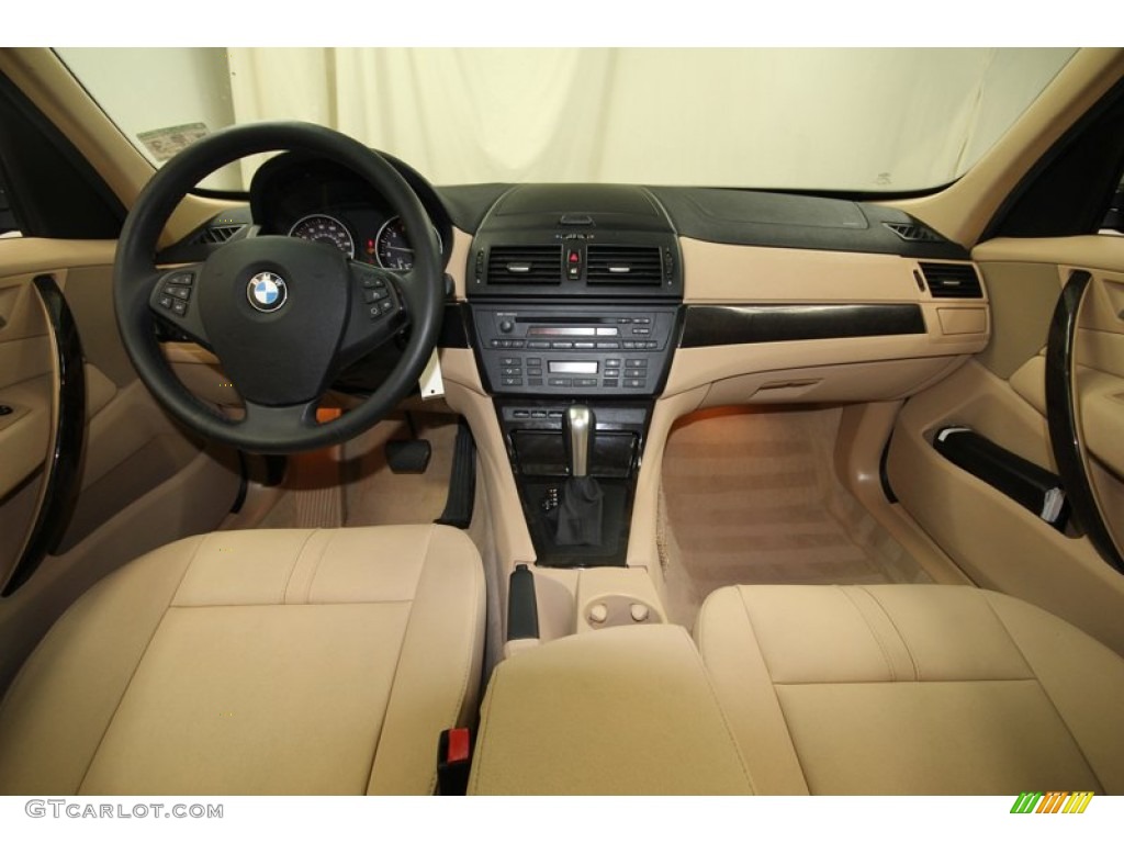 2007 X3 3.0si - Highland Green Metallic / Sand Beige photo #4