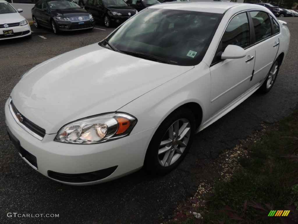 2011 Impala LTZ - Summit White / Ebony photo #3