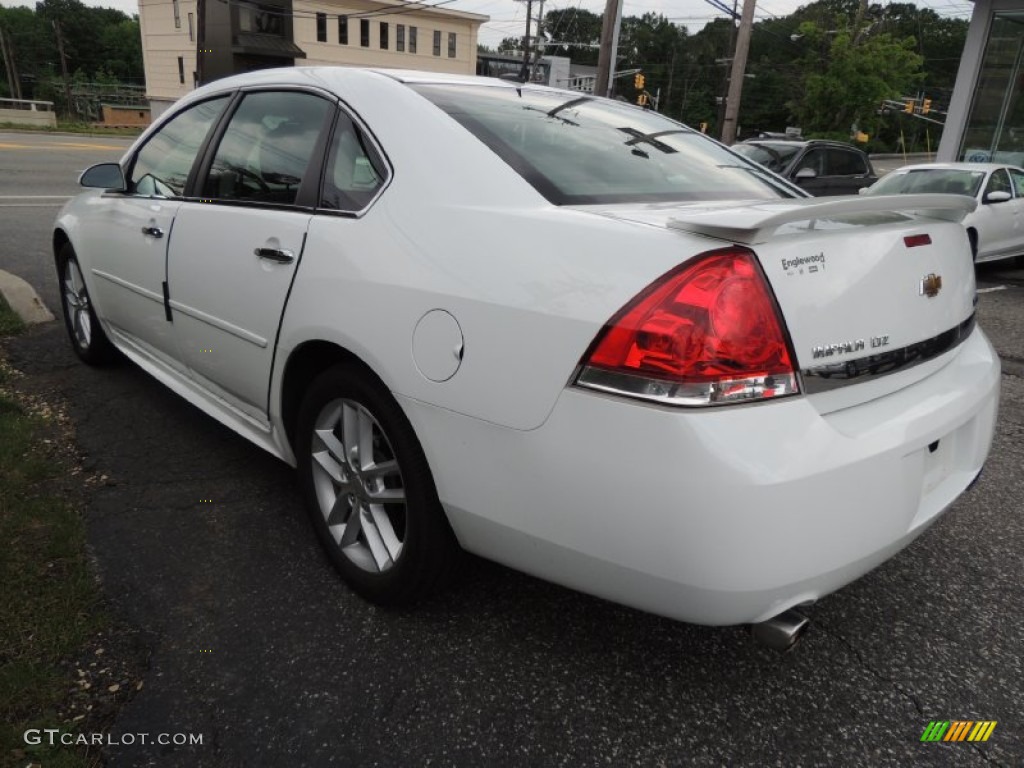 2011 Impala LTZ - Summit White / Ebony photo #6
