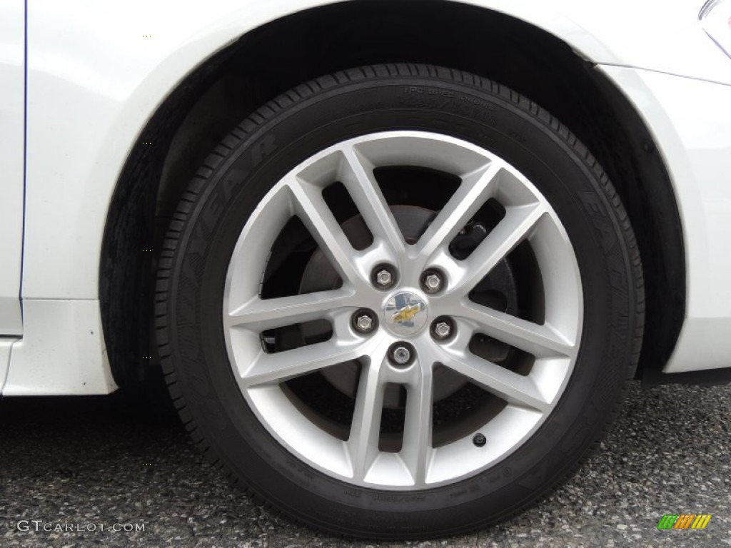 2011 Impala LTZ - Summit White / Ebony photo #7