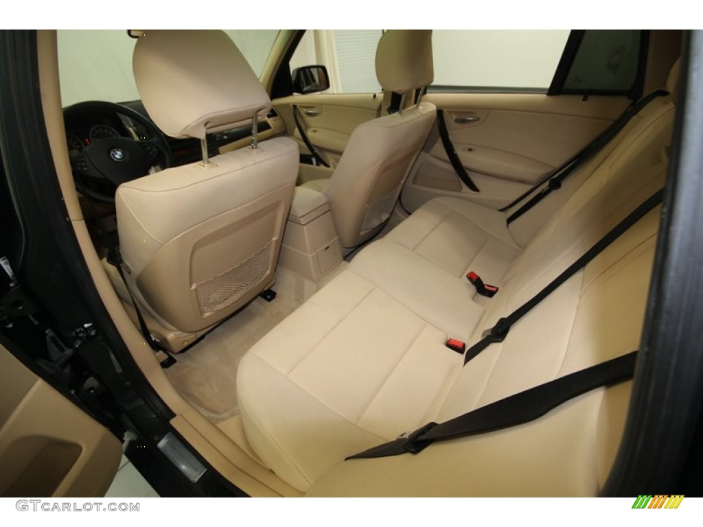 2007 X3 3.0si - Highland Green Metallic / Sand Beige photo #25