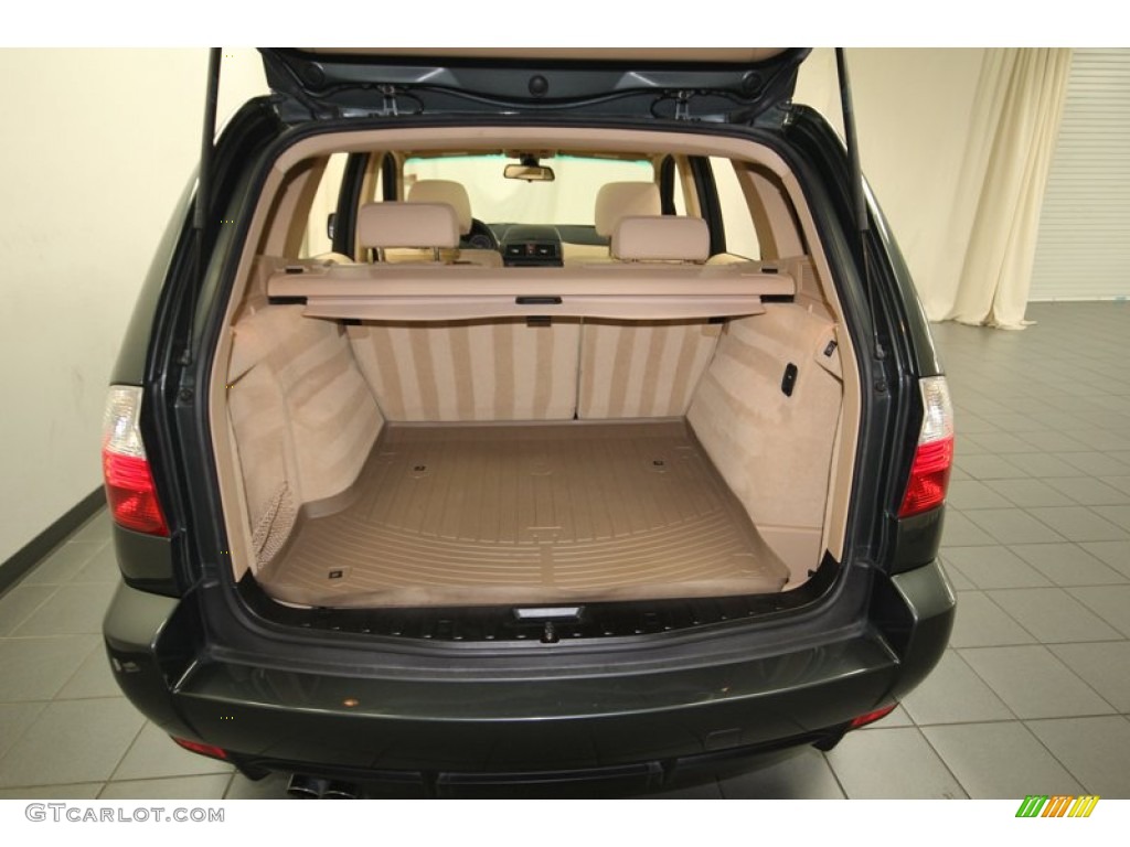 2007 X3 3.0si - Highland Green Metallic / Sand Beige photo #29