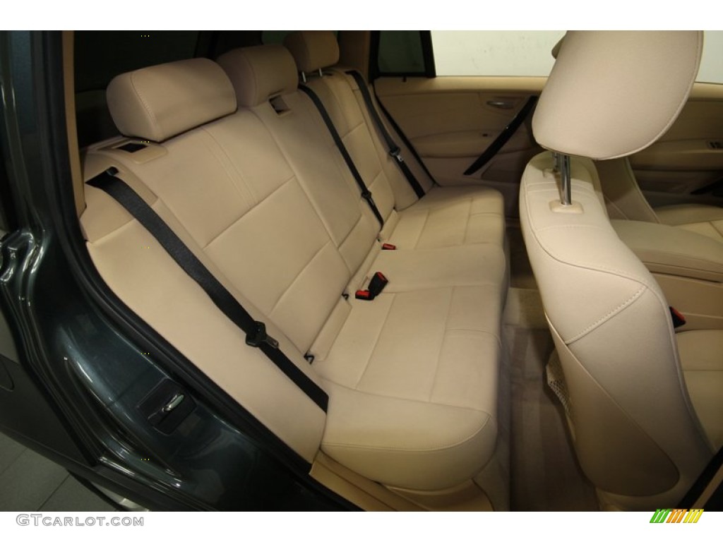 2007 X3 3.0si - Highland Green Metallic / Sand Beige photo #32