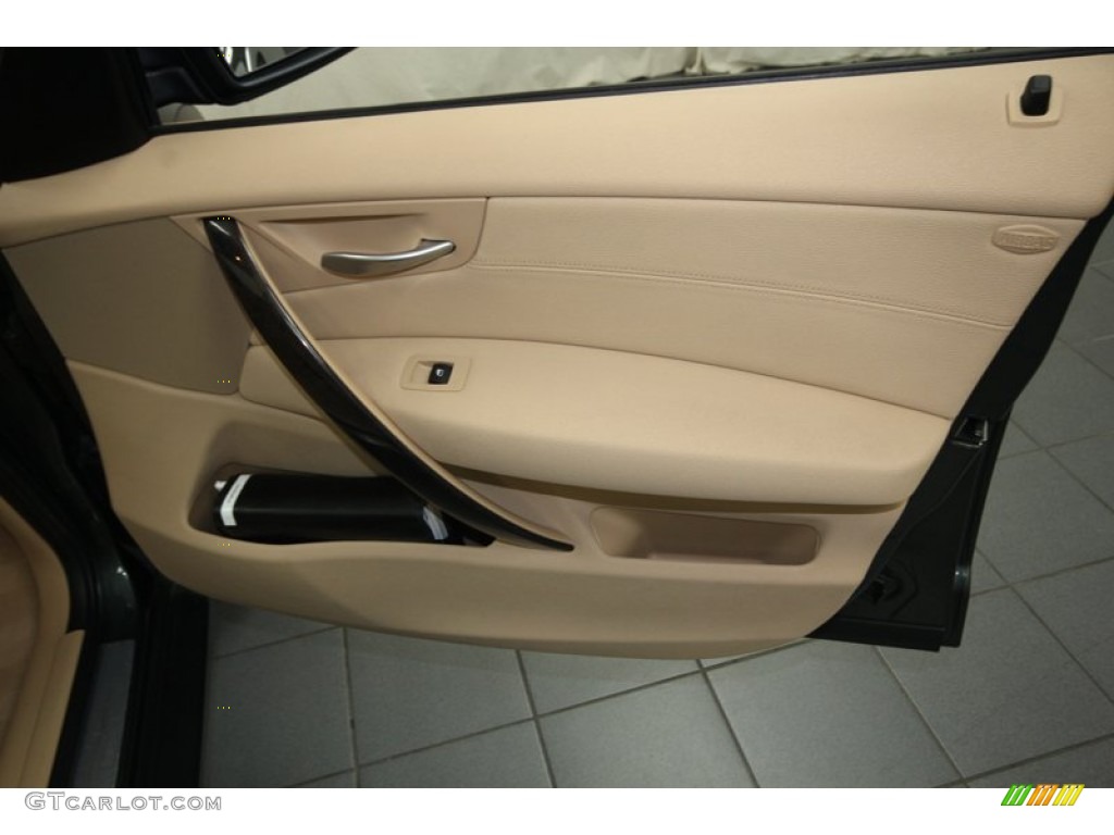 2007 X3 3.0si - Highland Green Metallic / Sand Beige photo #35