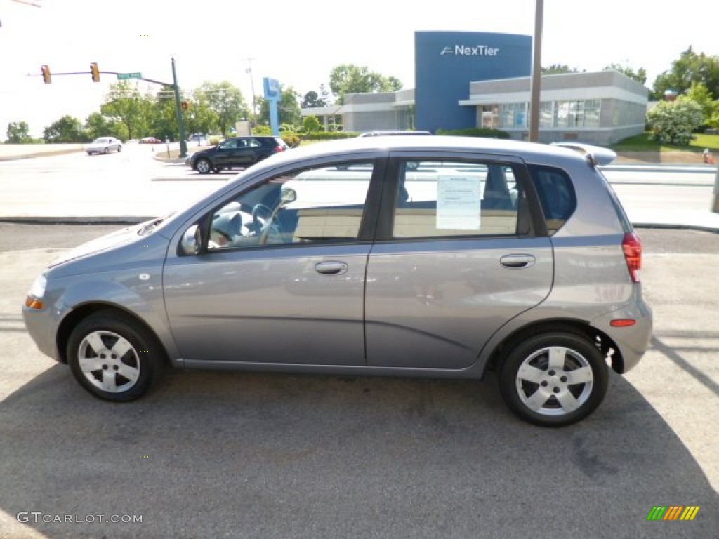 2006 Aveo LS Hatchback - Medium Gray / Charcoal photo #4