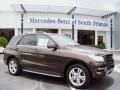 2013 Dakota Brown Metallic Mercedes-Benz ML 350 4Matic  photo #1