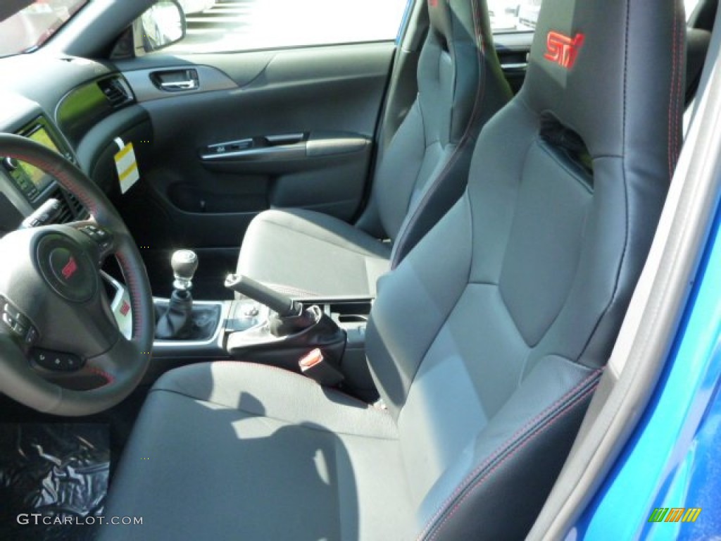 2013 Subaru Impreza WRX STi Limited 4 Door Front Seat Photo #81789032
