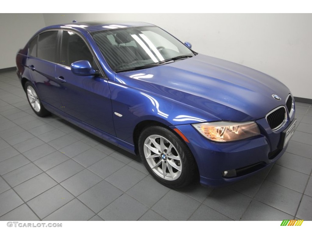 2010 3 Series 328i Sedan - Montego Blue Metallic / Black photo #8