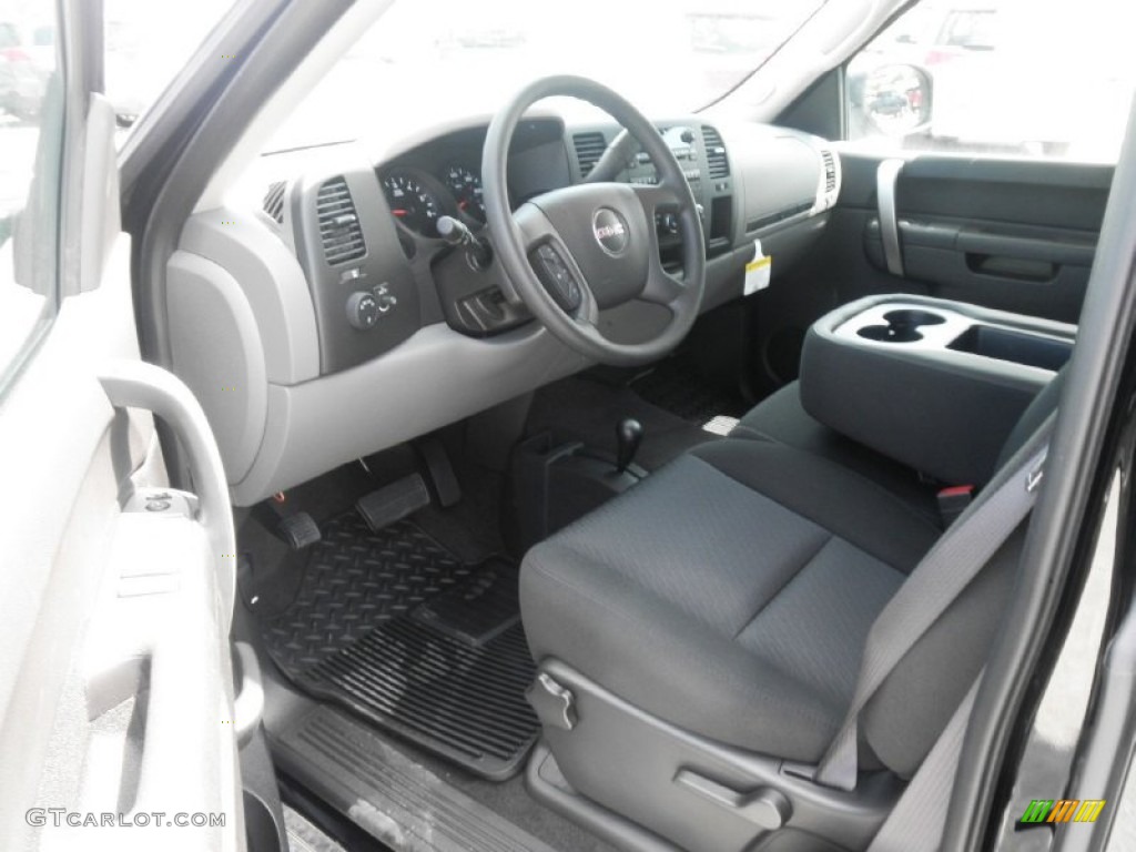 2013 Sierra 1500 SL Extended Cab 4x4 - Onyx Black / Dark Titanium photo #5