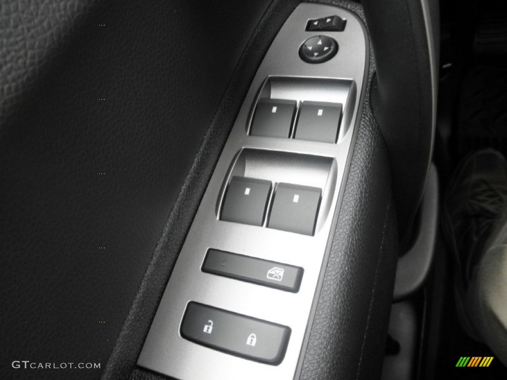 2013 Sierra 1500 SL Extended Cab 4x4 - Onyx Black / Dark Titanium photo #9