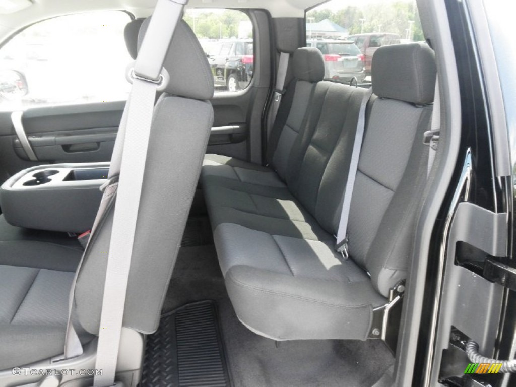 2013 Sierra 1500 SL Extended Cab 4x4 - Onyx Black / Dark Titanium photo #11