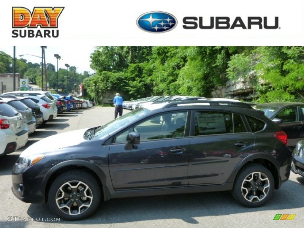 2013 XV Crosstrek 2.0 Limited - Dark Gray Metallic / Black photo #1