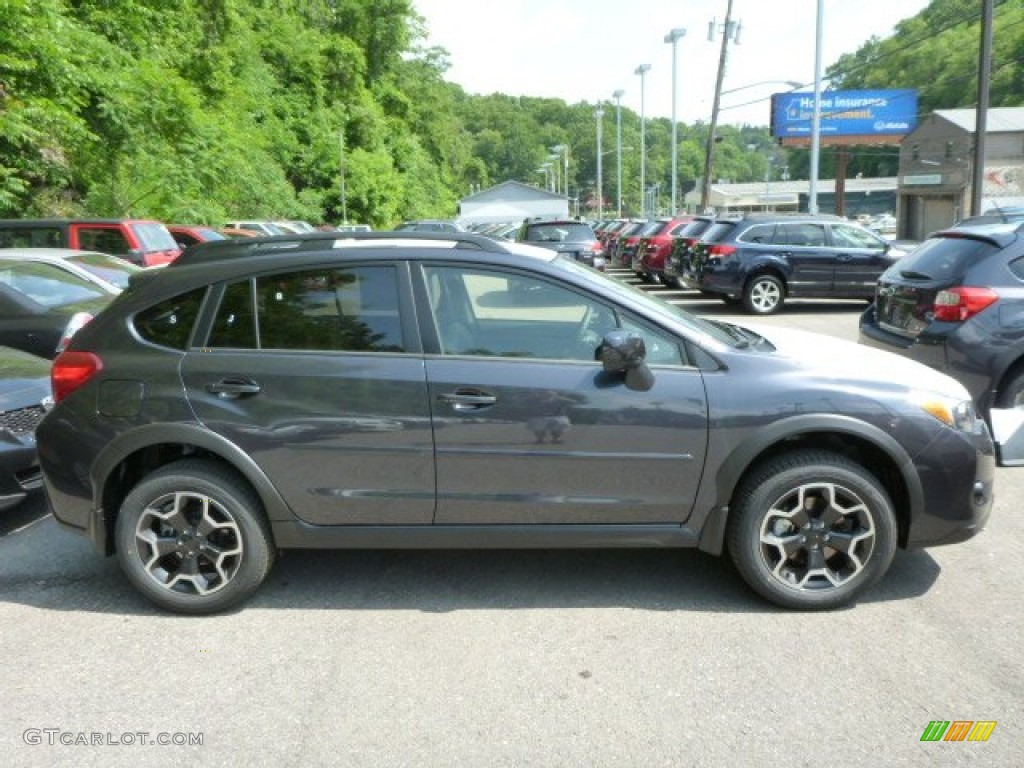 2013 XV Crosstrek 2.0 Limited - Dark Gray Metallic / Black photo #5