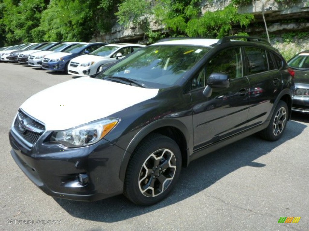 2013 XV Crosstrek 2.0 Limited - Dark Gray Metallic / Black photo #10