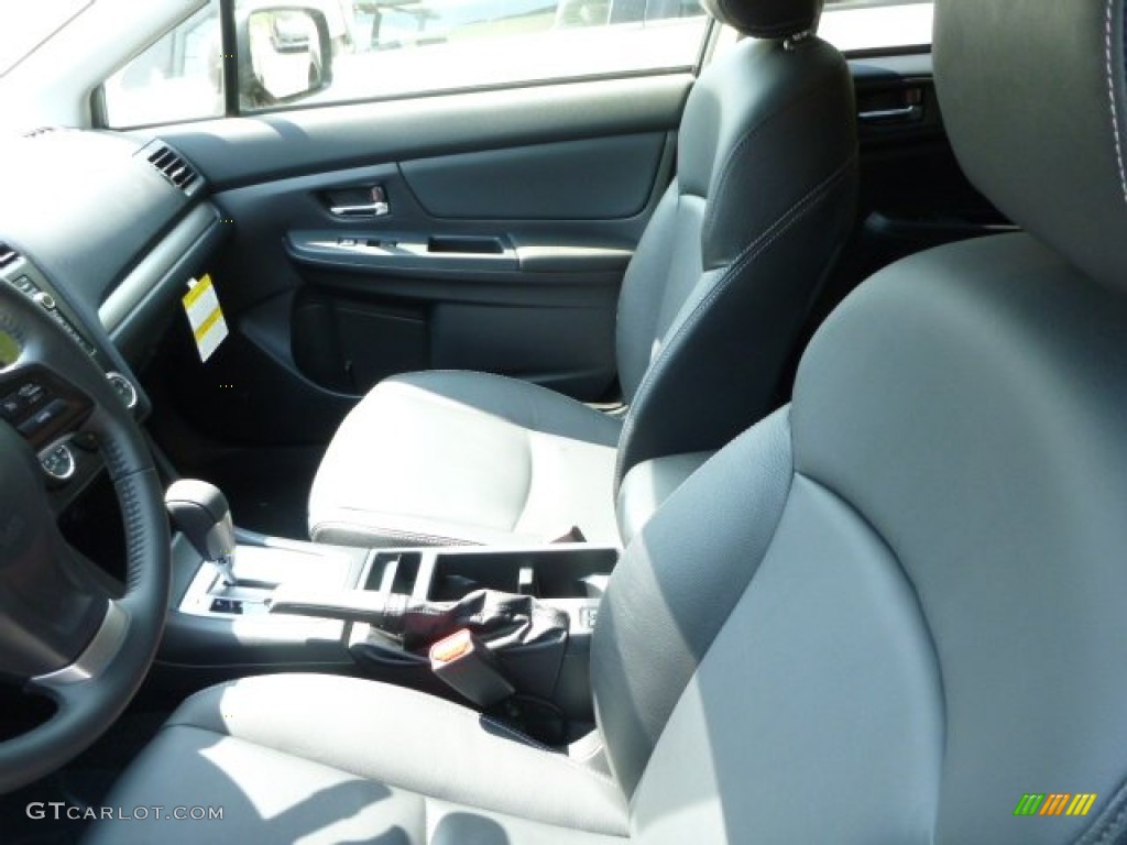 2013 XV Crosstrek 2.0 Limited - Dark Gray Metallic / Black photo #12