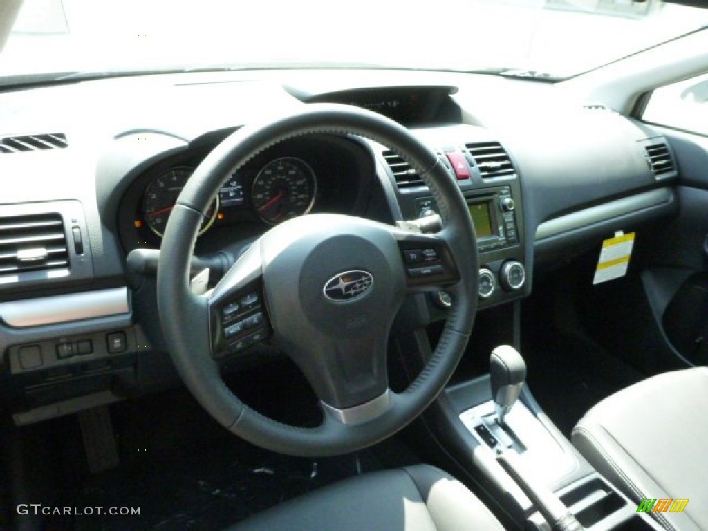 2013 XV Crosstrek 2.0 Limited - Dark Gray Metallic / Black photo #16