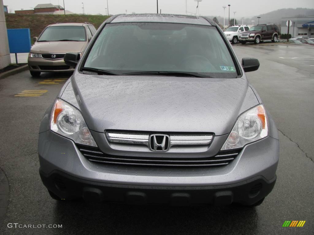 2007 CR-V EX 4WD - Whistler Silver Metallic / Black photo #11