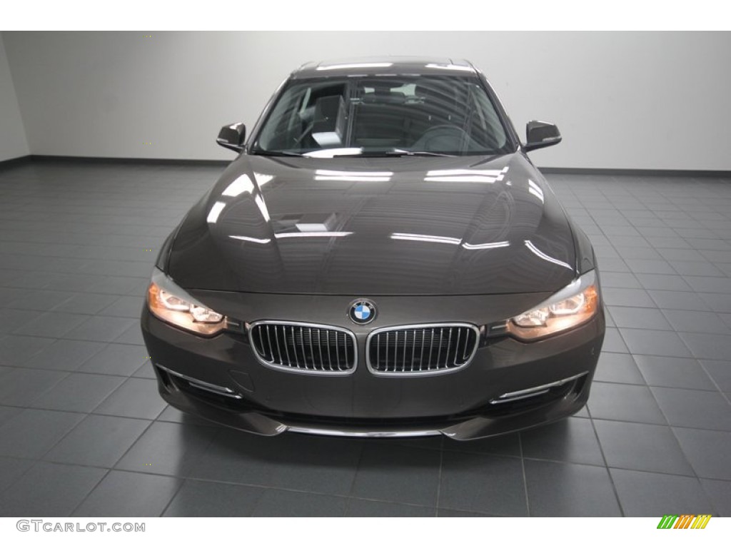 2012 3 Series 328i Sedan - Mojave Metallic / Black photo #6