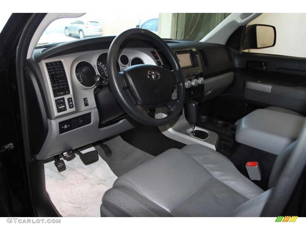 2007 Tundra SR5 Double Cab - Black / Graphite Gray photo #21