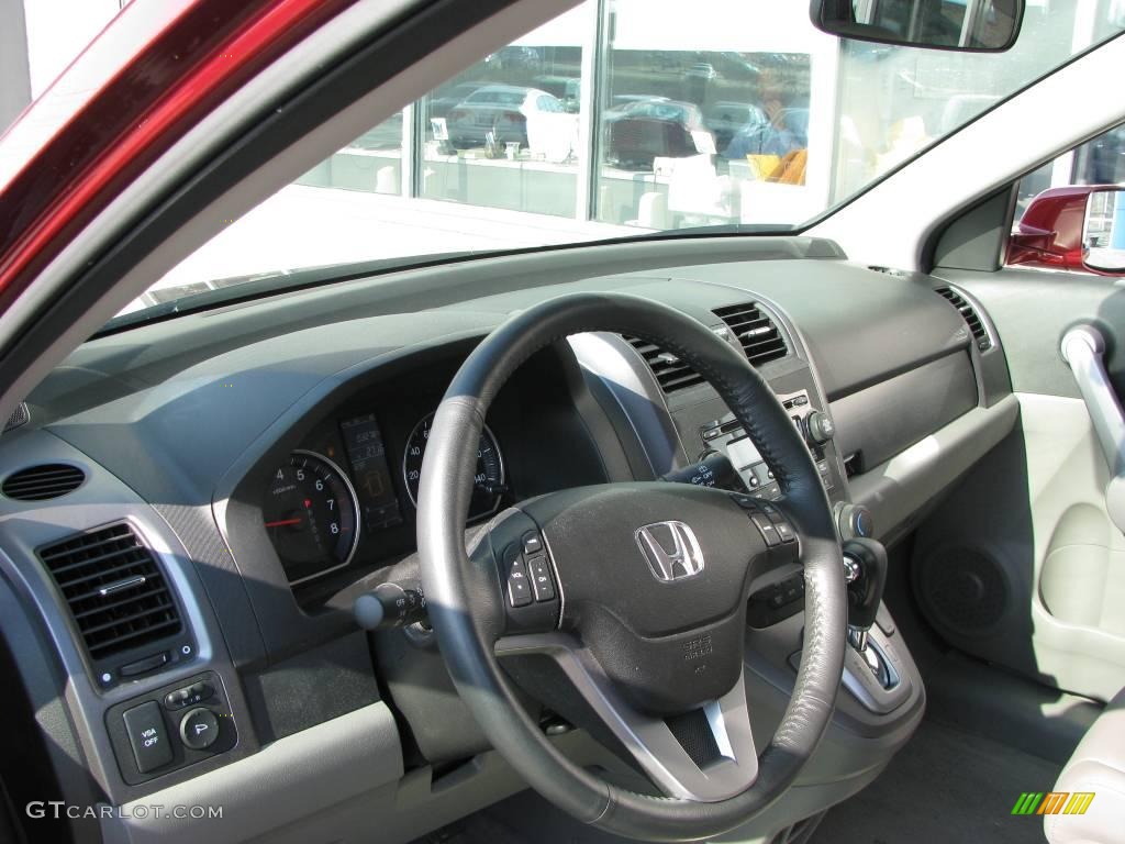 2007 CR-V EX-L 4WD - Tango Red Pearl / Gray photo #15