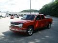 2003 Victory Red Chevrolet Silverado 1500 LS Extended Cab  photo #12