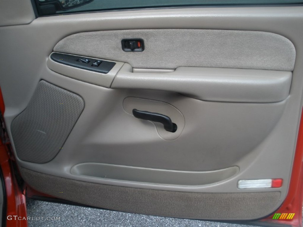 2003 Silverado 1500 LS Extended Cab - Victory Red / Tan photo #18