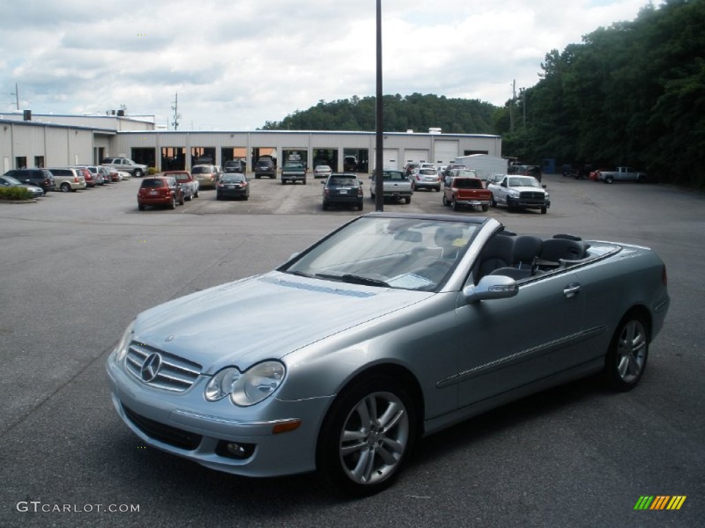 2006 CLK 350 Cabriolet - designo Silver Metallic / Ash photo #12