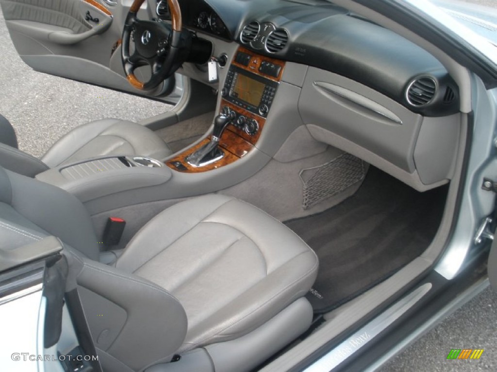 2006 CLK 350 Cabriolet - designo Silver Metallic / Ash photo #18