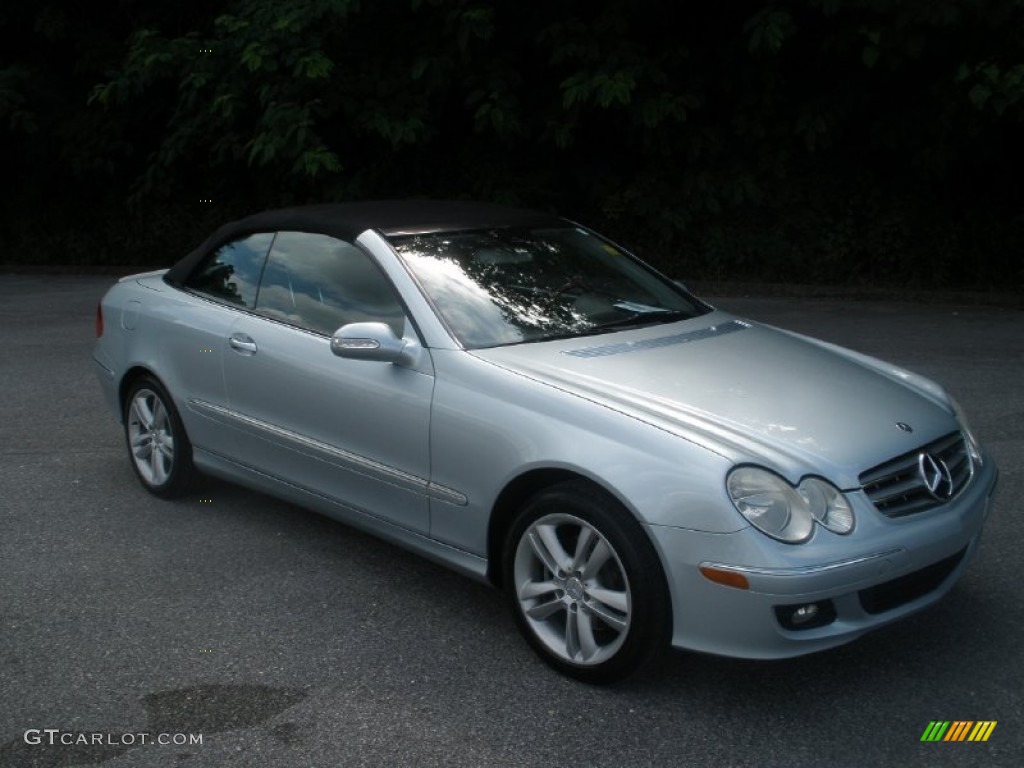 2006 CLK 350 Cabriolet - designo Silver Metallic / Ash photo #23