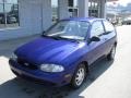 1997 Lapis Blue Metallic Ford Aspire Coupe  photo #2