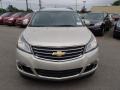 2013 Champagne Silver Metallic Chevrolet Traverse LT AWD  photo #3