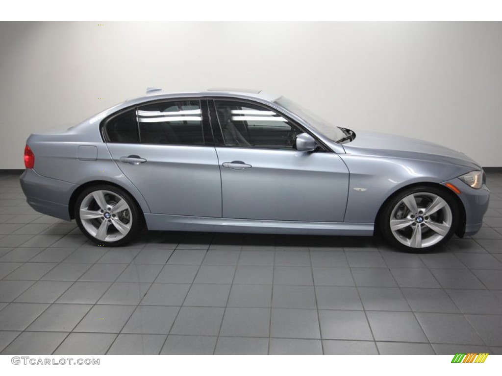 2011 3 Series 335i Sedan - Blue Water Metallic / Gray Dakota Leather photo #7