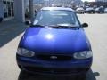 1997 Lapis Blue Metallic Ford Aspire Coupe  photo #9