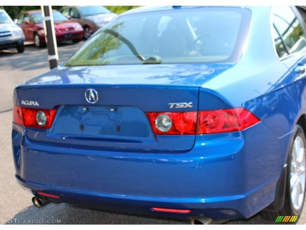 2007 TSX Sedan - Arctic Blue Pearl / Quartz photo #7