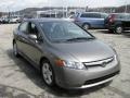 Galaxy Gray Metallic - Civic EX-L Sedan Photo No. 8