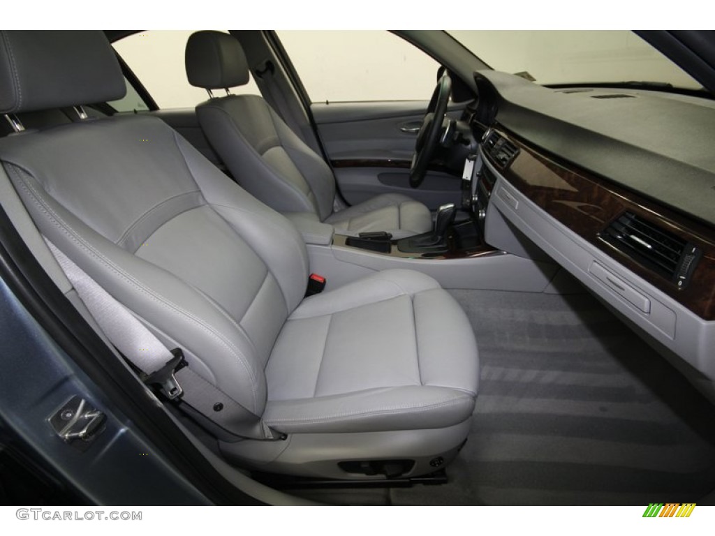 2011 3 Series 335i Sedan - Blue Water Metallic / Gray Dakota Leather photo #37