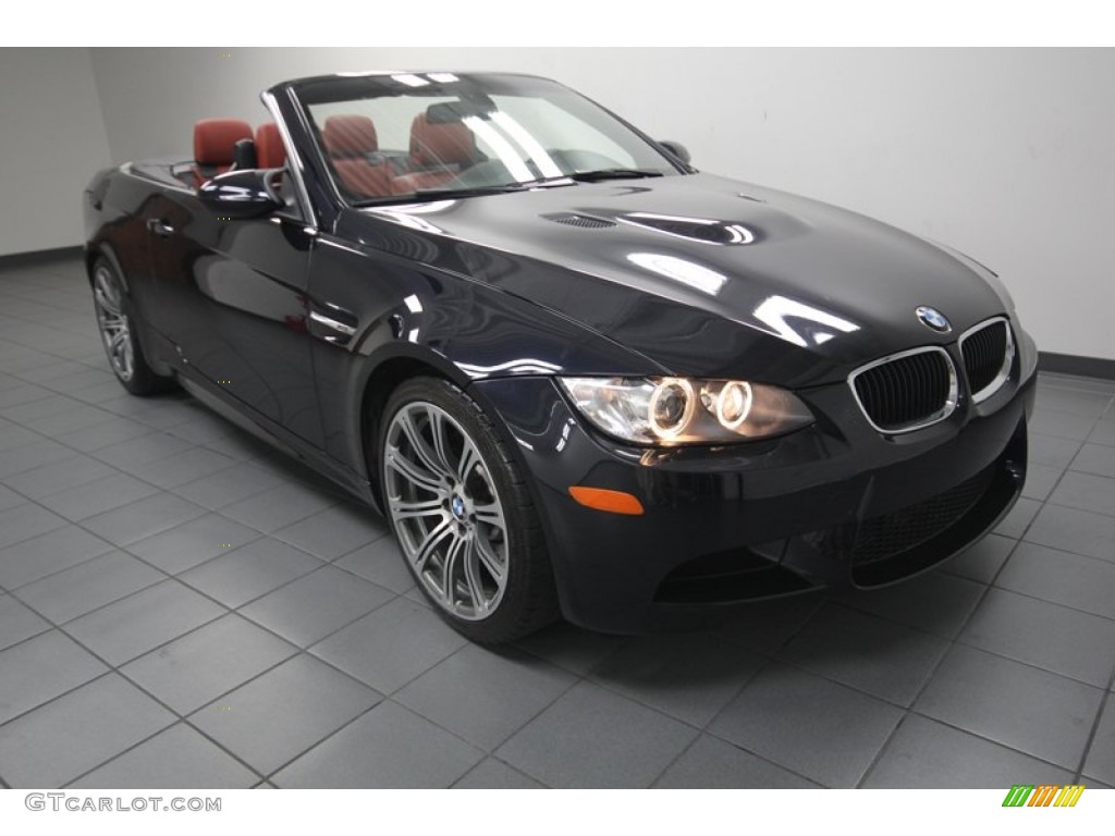 2011 M3 Convertible - Carbon Black Metallic / Fox Red Novillo Leather photo #1