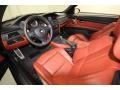 Fox Red Novillo Leather Prime Interior Photo for 2011 BMW M3 #81797847