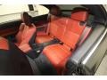 Fox Red Novillo Leather 2011 BMW M3 Convertible Interior Color