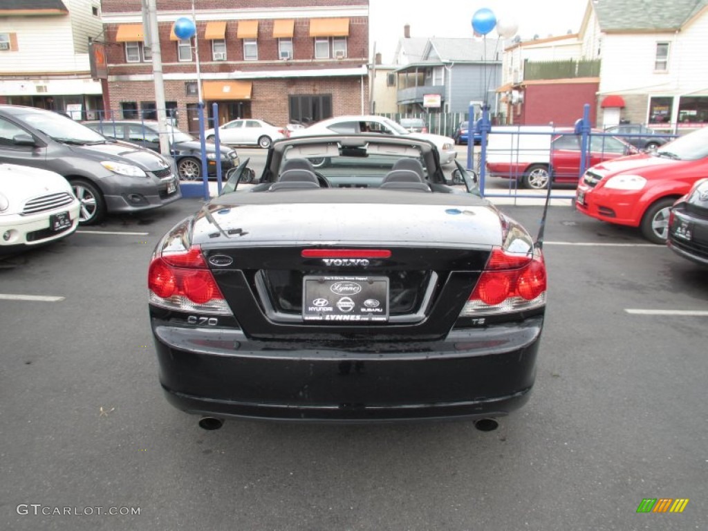 2008 C70 T5 - Solid Black / Offblack photo #4