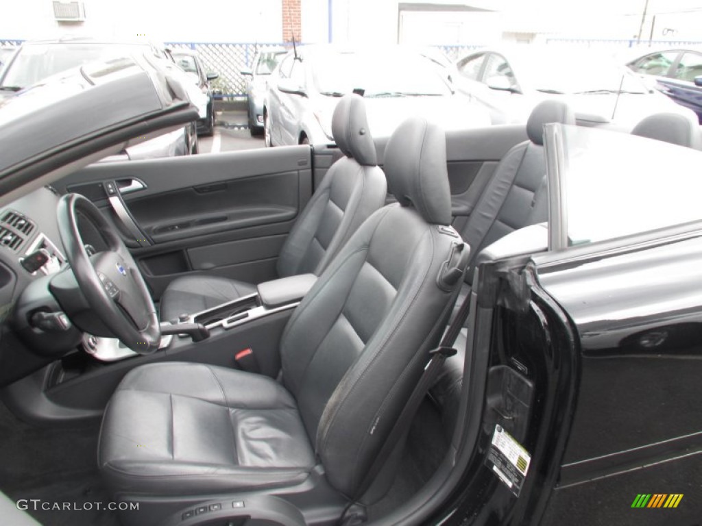2008 C70 T5 - Solid Black / Offblack photo #7