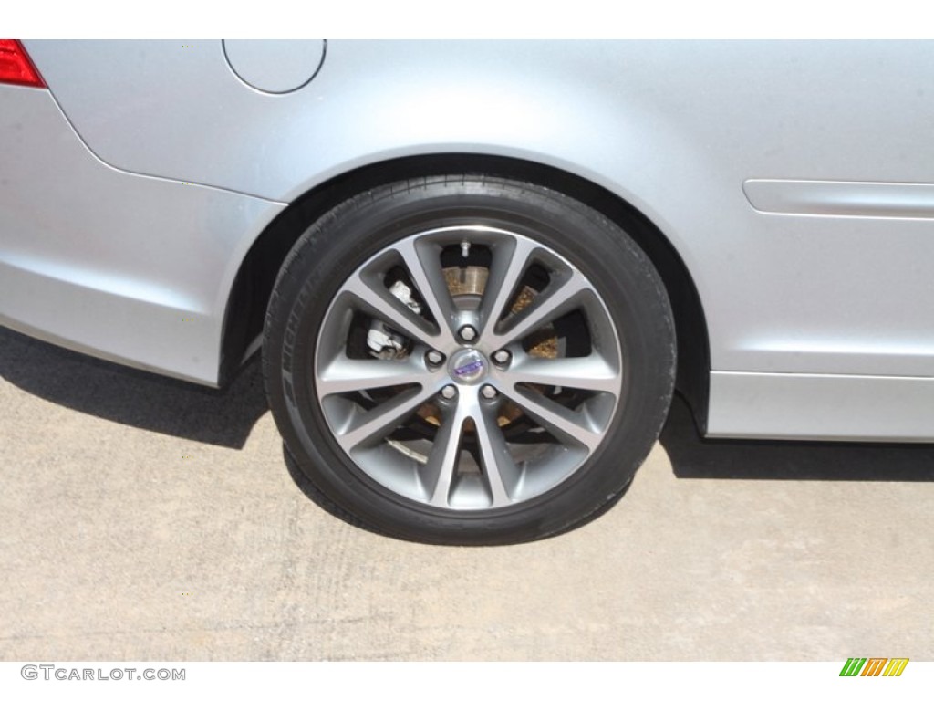2011 C70 T5 - Electric Silver Metallic / Soverign Hide Off Black Leather/Off Black photo #13