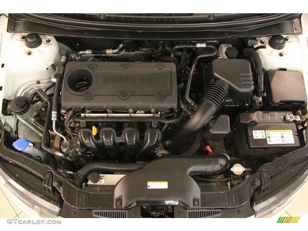 2010 Forte EX - Clear White / Stone photo #14