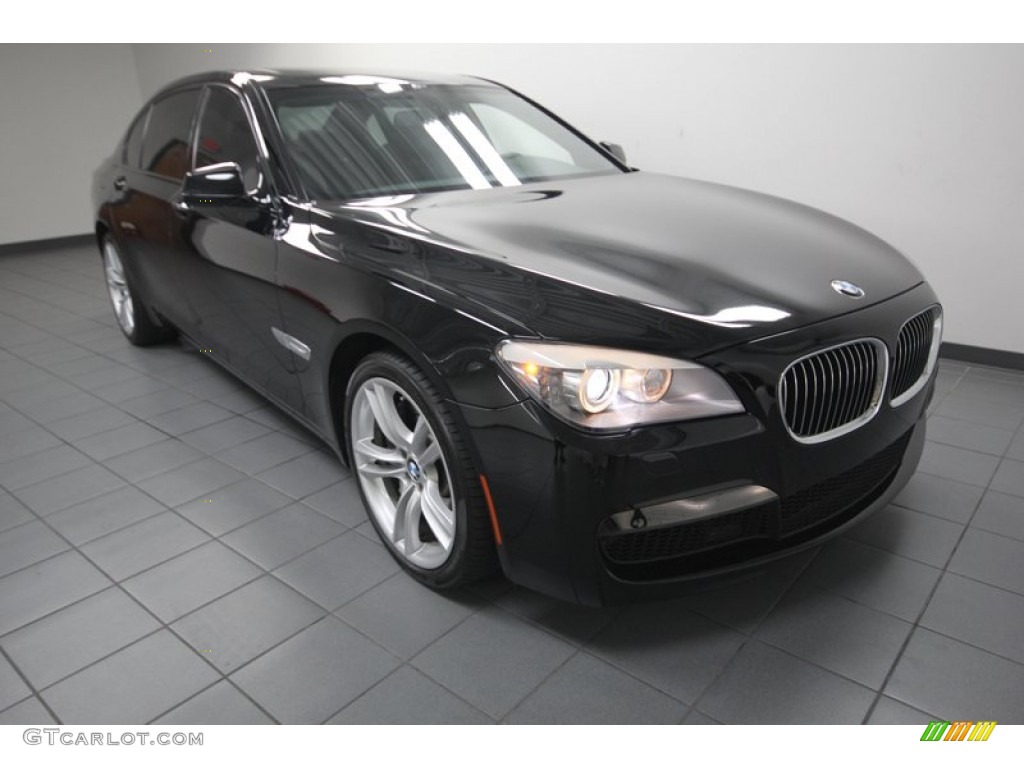 Jet Black BMW 7 Series